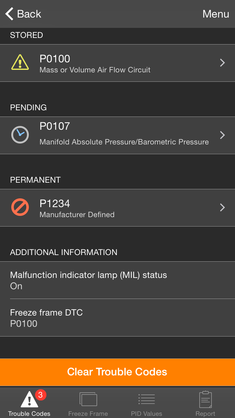 Obd Fusion Obd2 Diagnostics For Iphone Ipad And Ipod Touch Obdsoftware Net